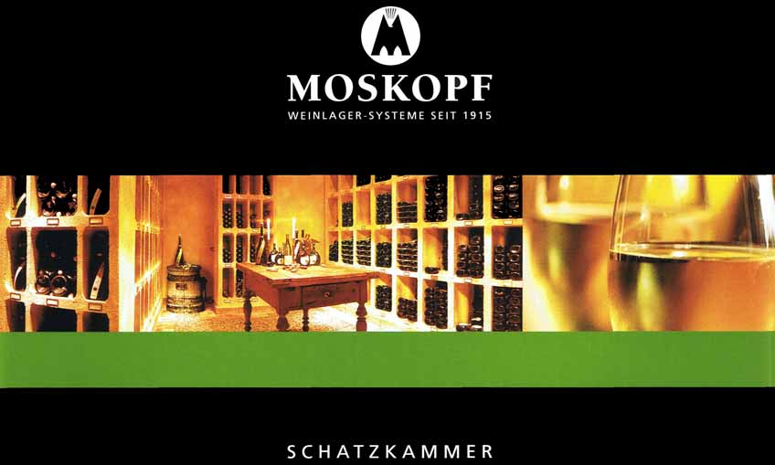 Willkommen auf Moskopf Weinregale